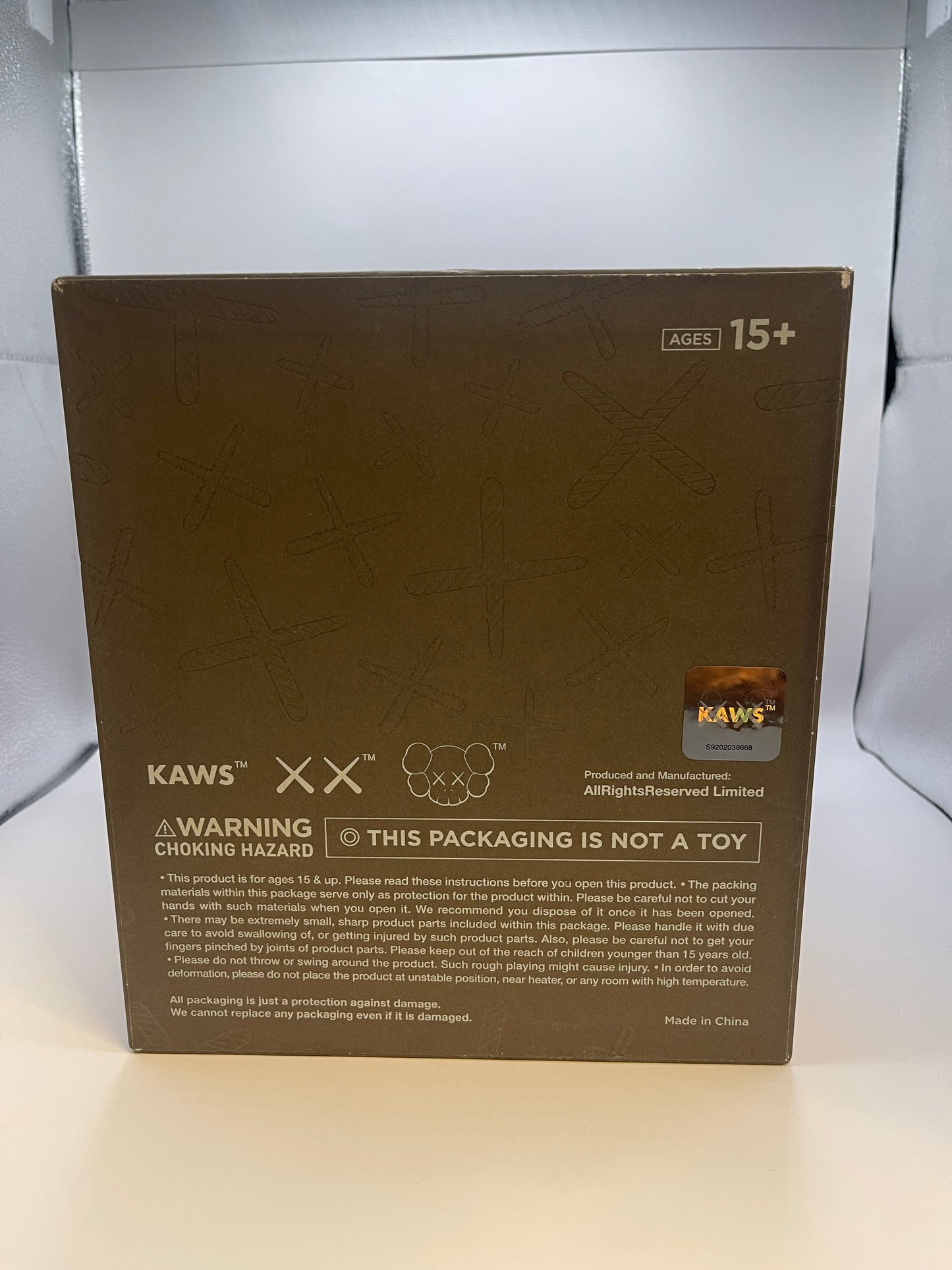Kaws Separated Open Edition Brown
