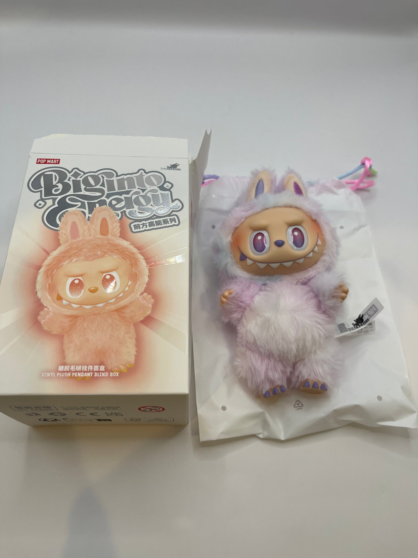 Big Into Energy Labubu Vinyl Plush Pendant
