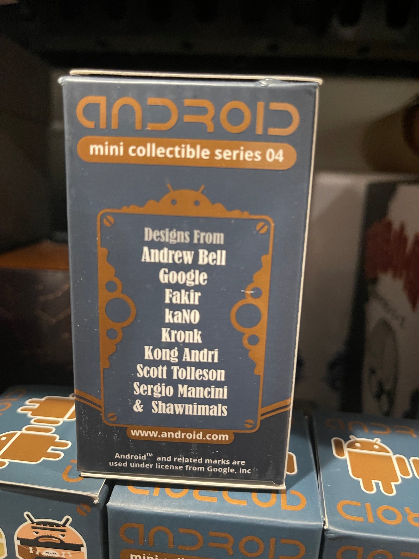Android Blind Box Mini Collectible Series 04 Open Box
