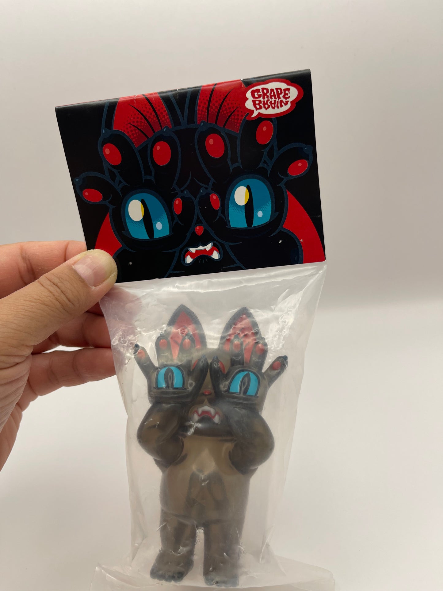 Hellscat Onigiri by Grape Brain Clear Black Color