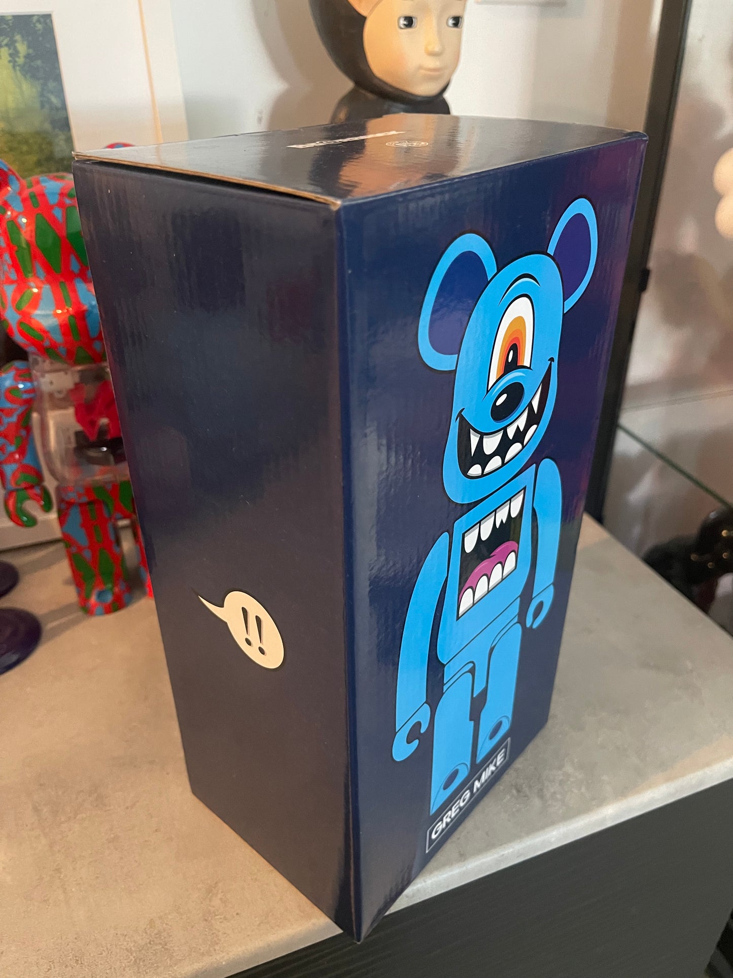 Bearbrick Greg Mike 400% Designercon Exclusive