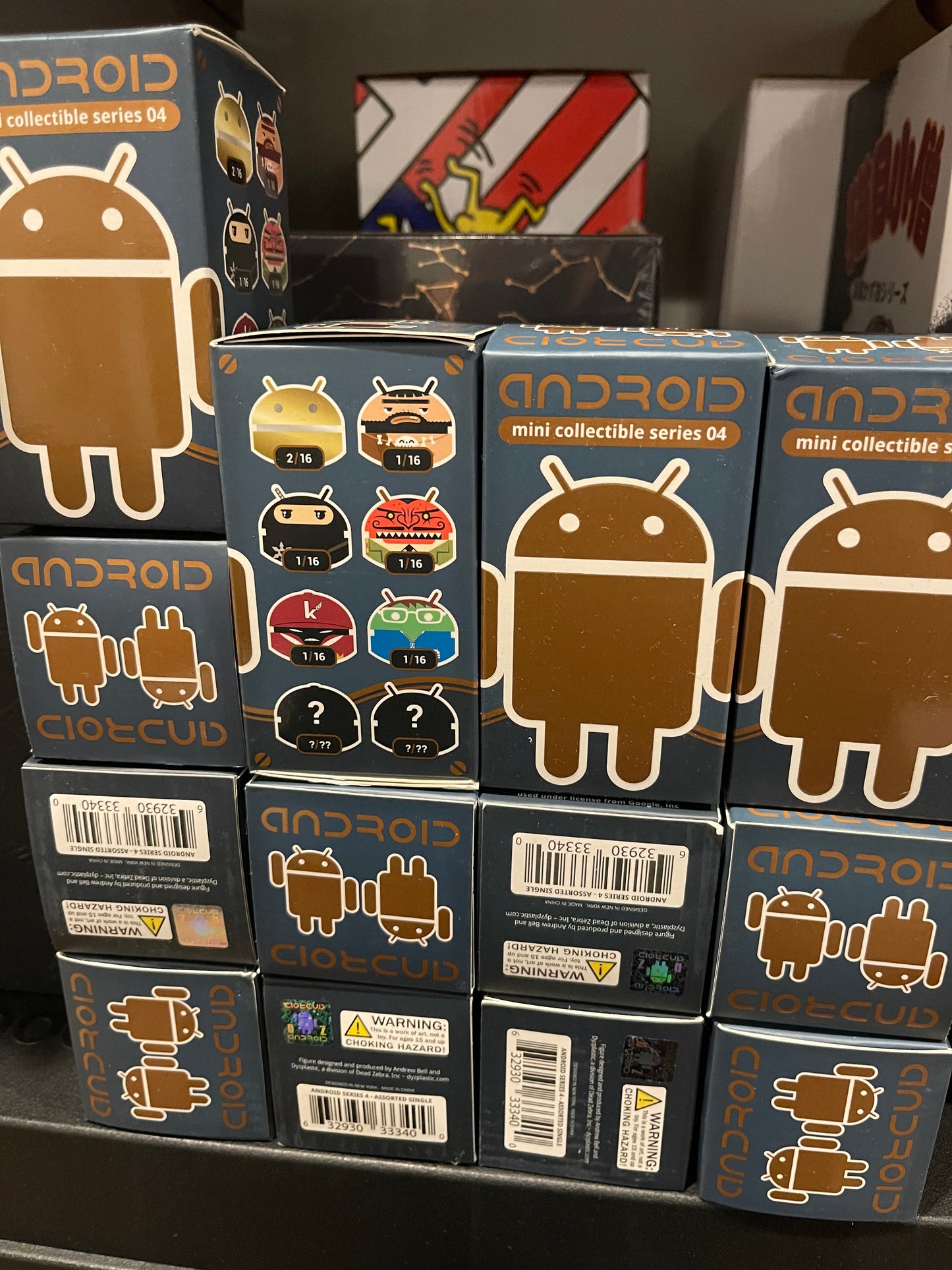Android Blind Box Mini Collectible Series 04 Open Box