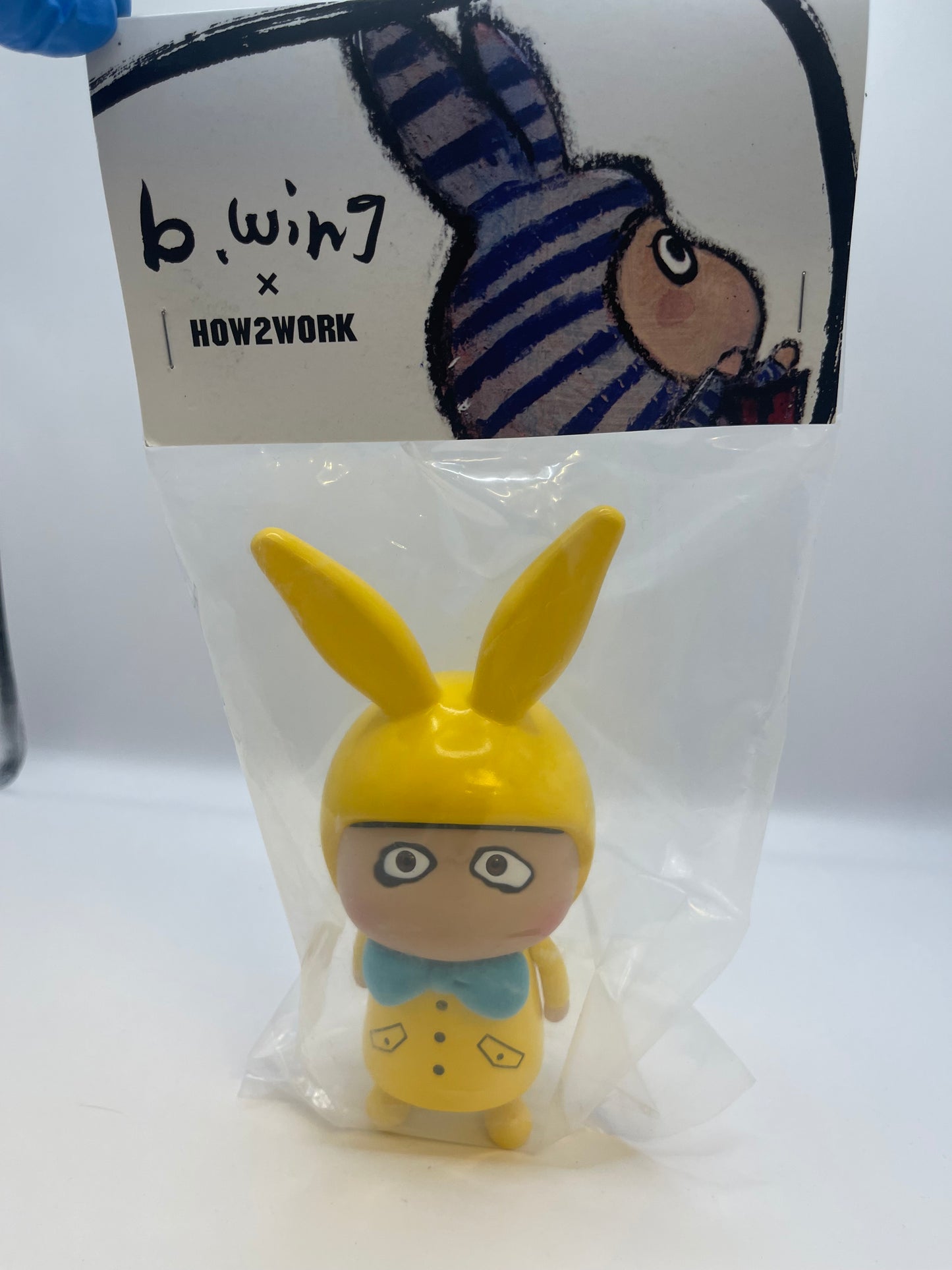 How2Work x B.wing A Boy Yellow Raincoat Ver