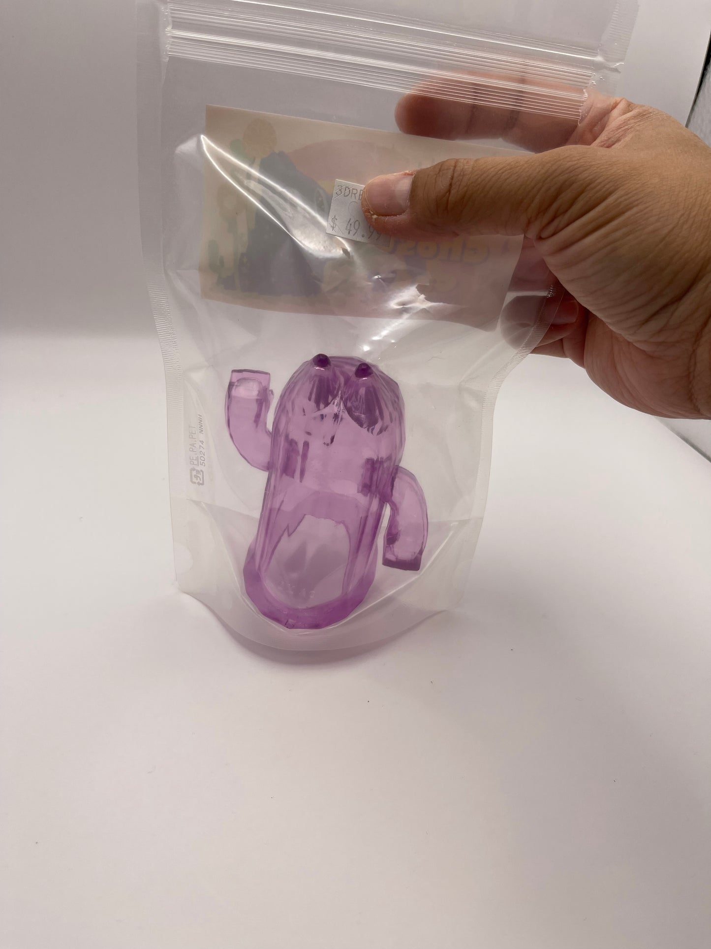 Ben the Ghost Cat by Mao Clear Lavender