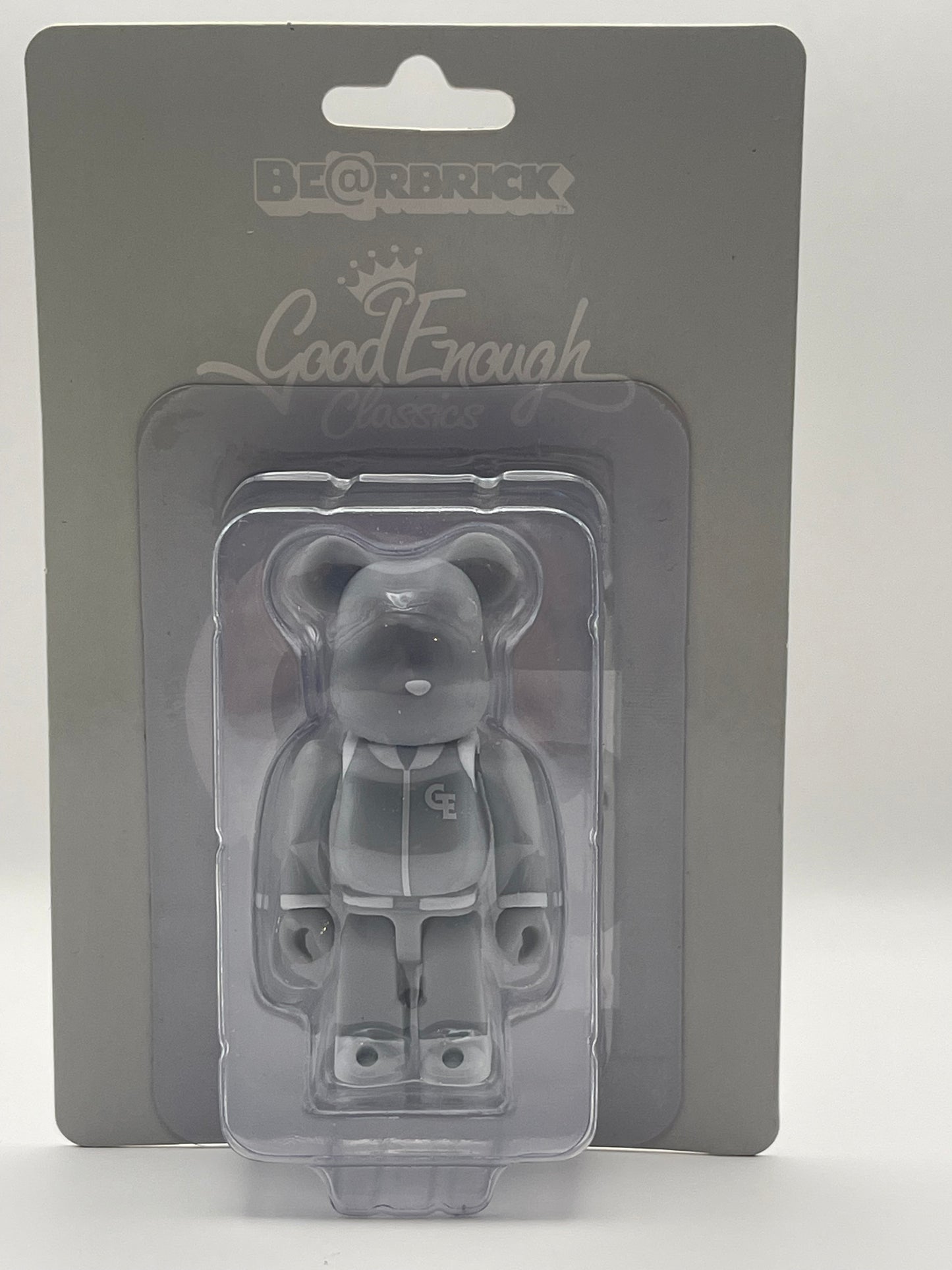 Bearbrick 100% Good Enough Gray