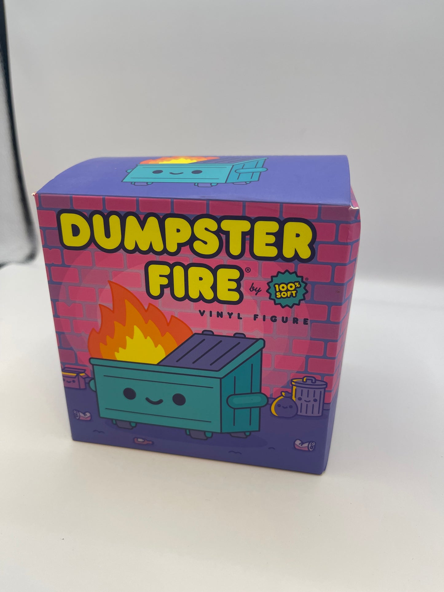 Dumpster Fire 100% Soft Toy Figure