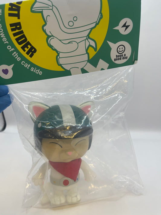 Shon Cat Rider The Little Hut Green  Figure