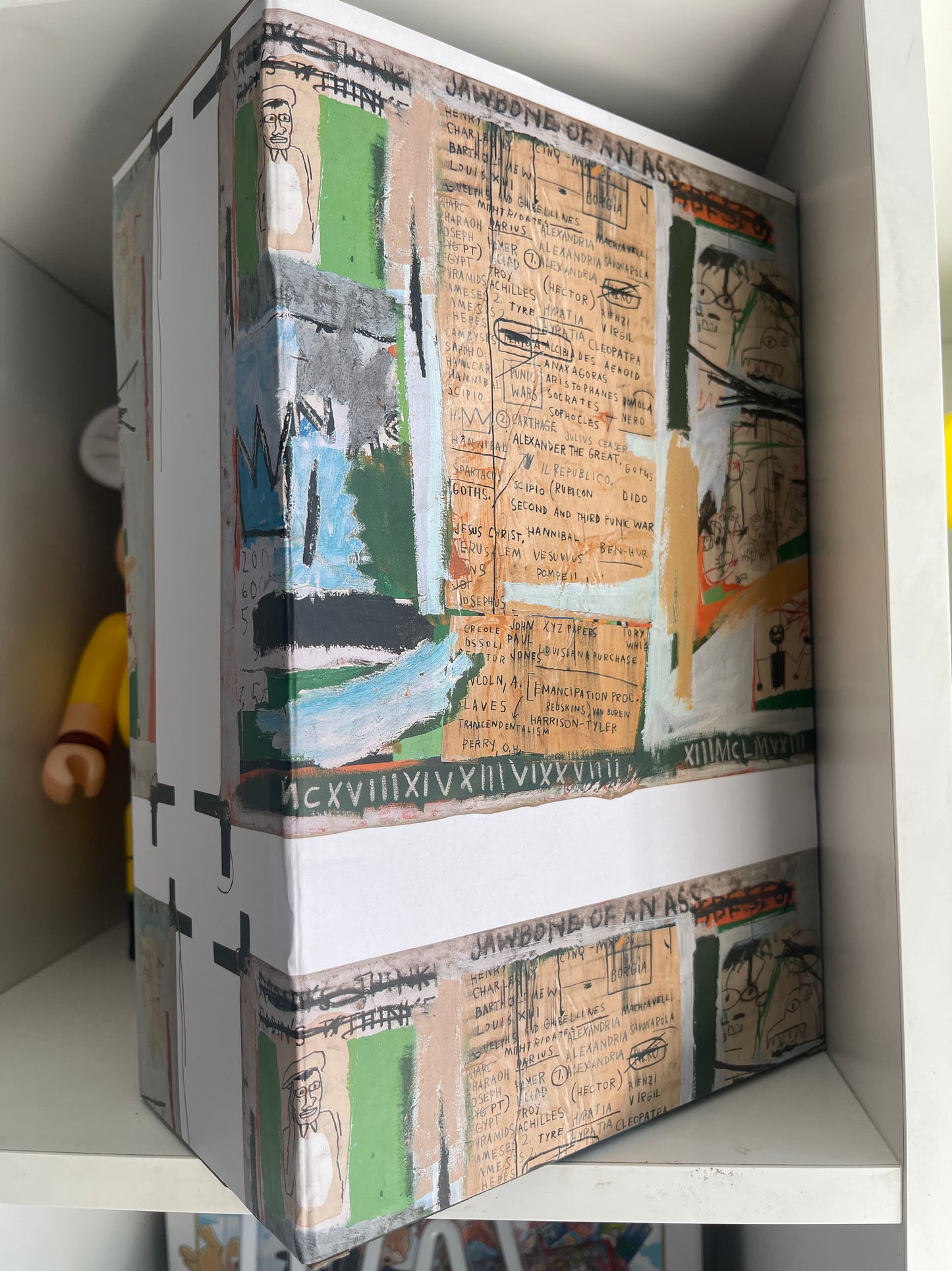 Bearbrick Jean-Michel Basquiat (King Pleasure) 400% & 100% Set