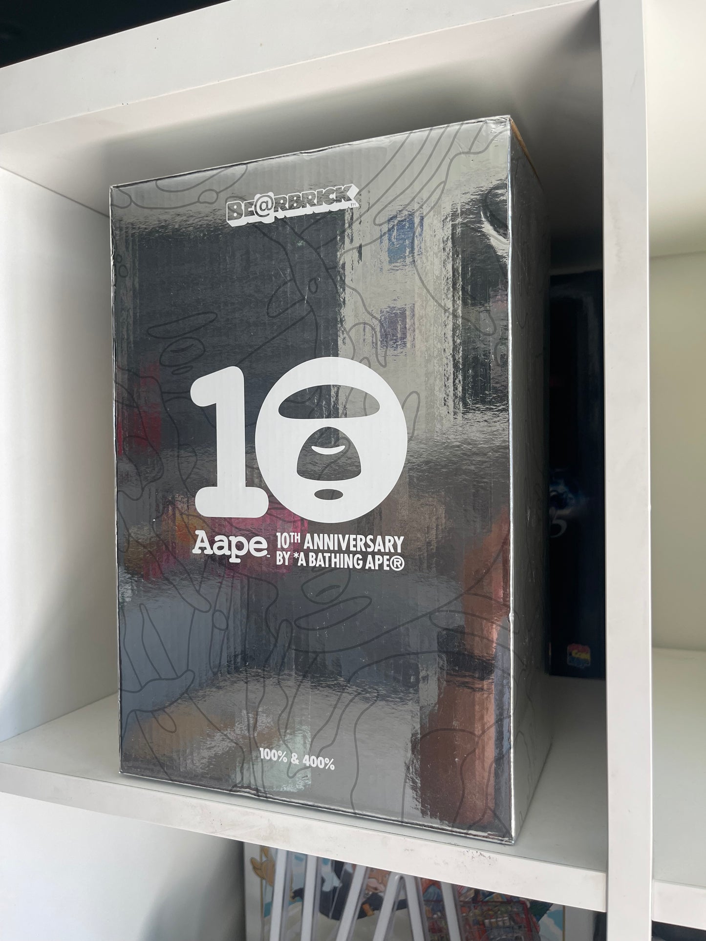 Bearbrick Aape 10th Anniversary 400% & 100% Japan Exclusive