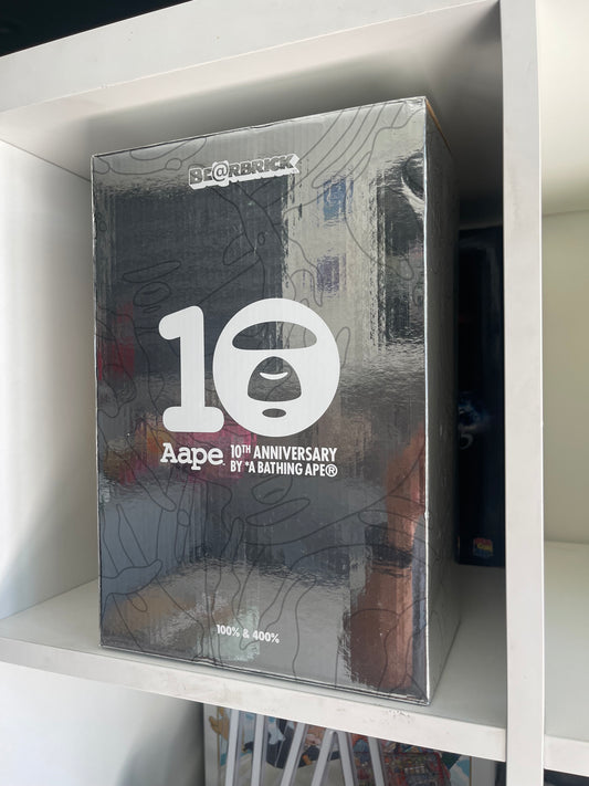 Bearbrick Aape 10th Anniversary 400% & 100% Japan Exclusive