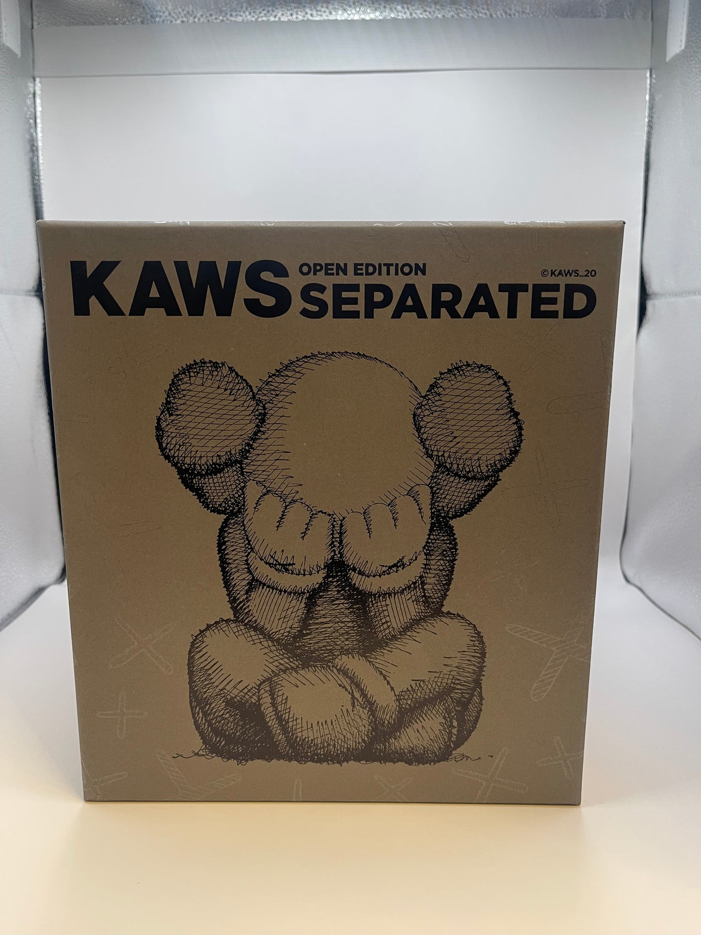 Kaws Separated Open Edition Brown