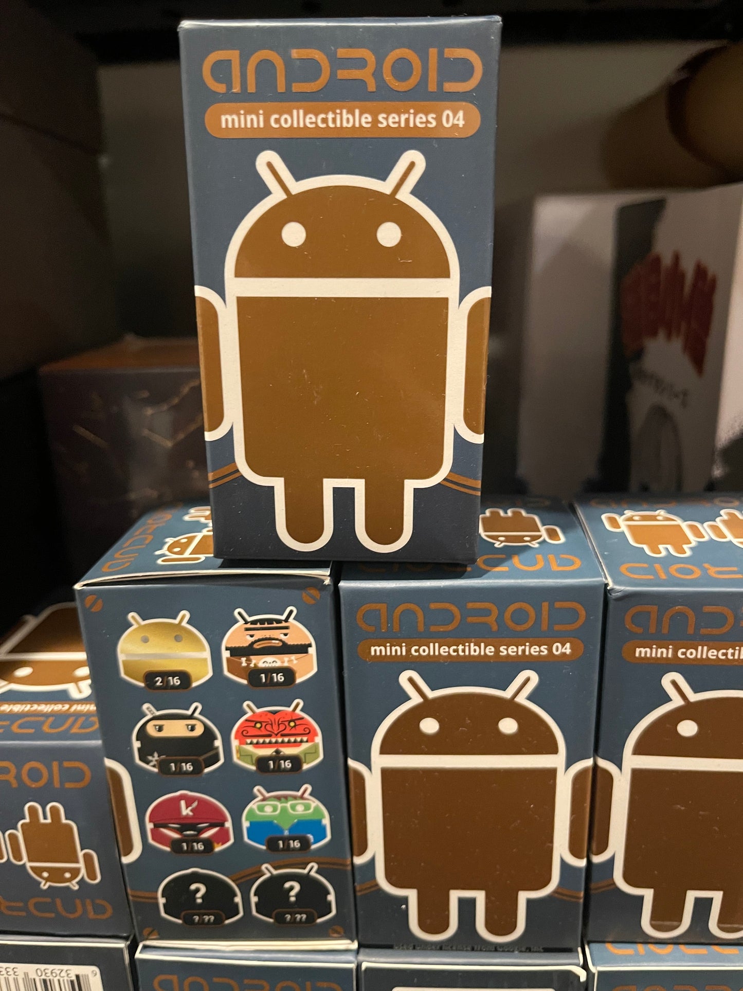 Android Blind Box Mini Collectible Series 04 Open Box