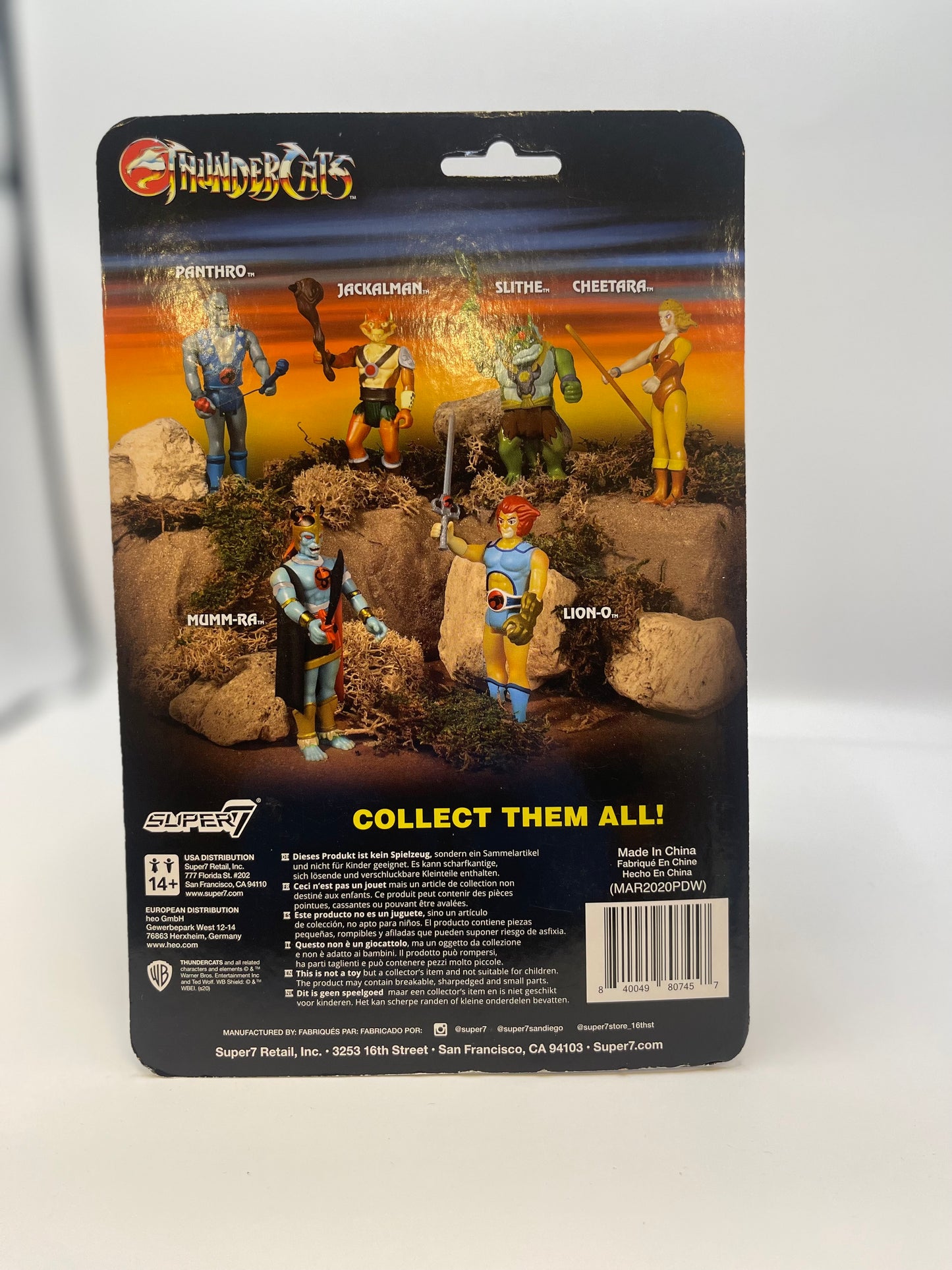 ReAction Thundercats Mumm-Ra Action Figure