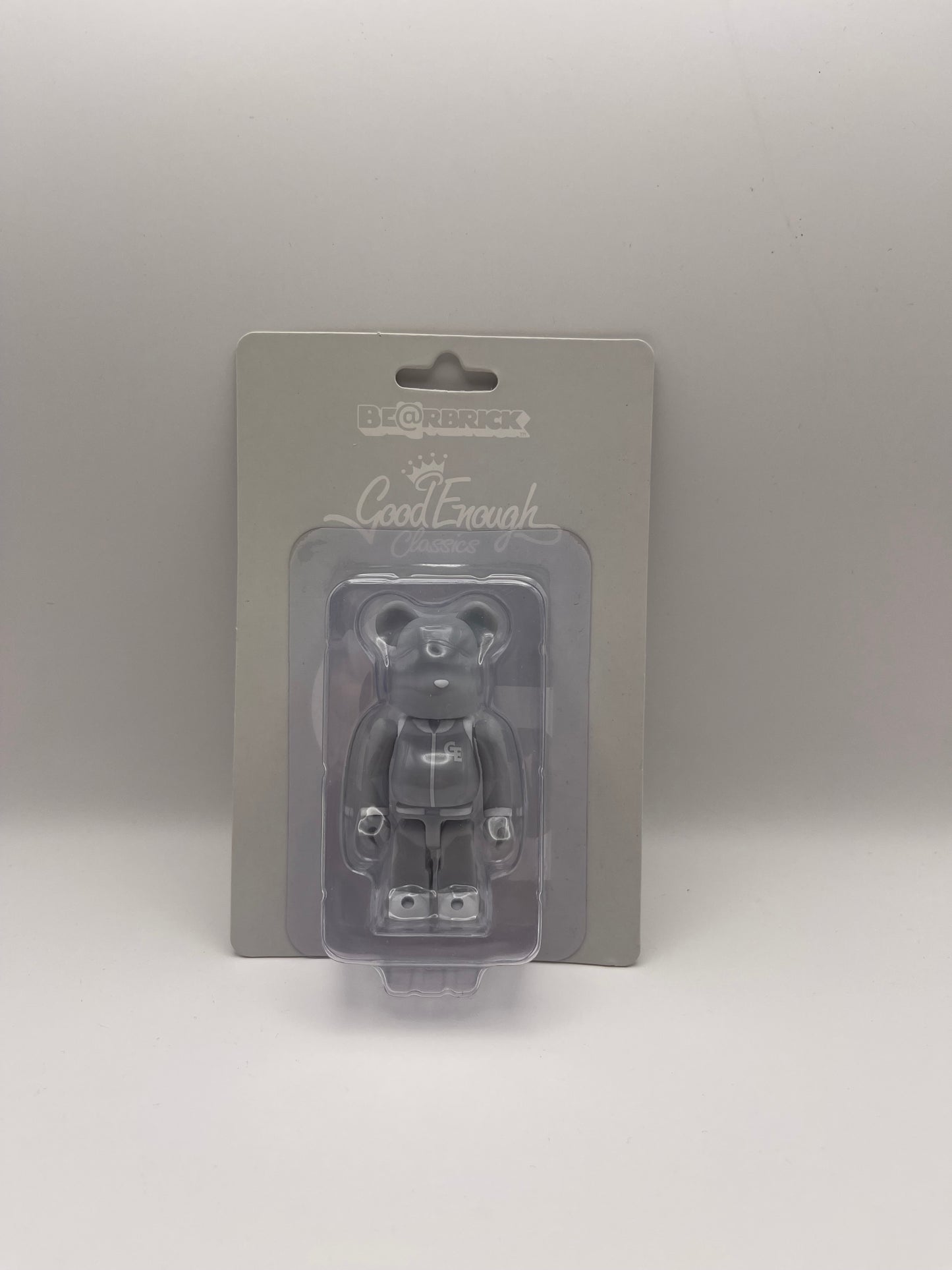 Bearbrick 100% Good Enough Gray