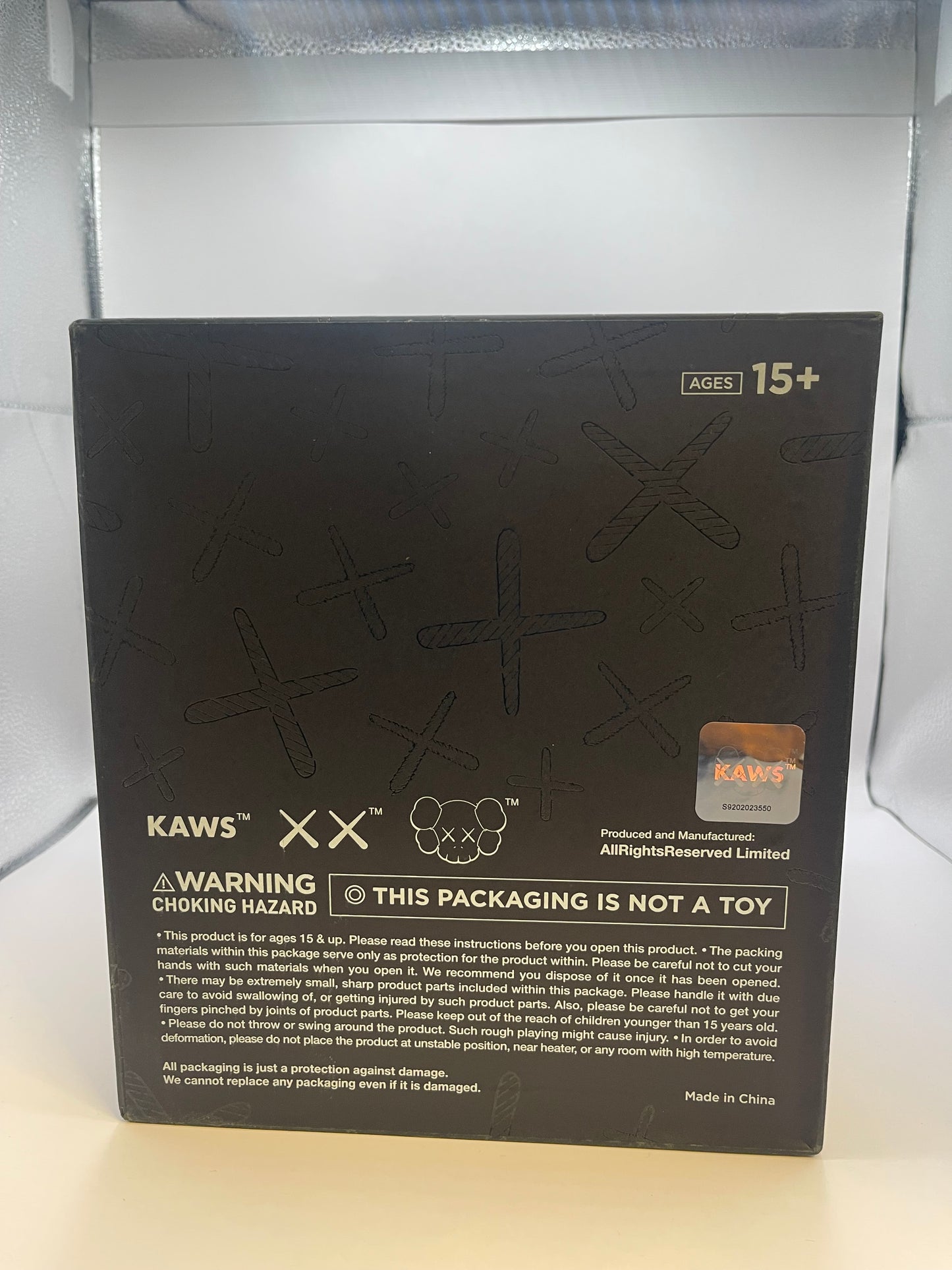 Kaws Separated Open Edition Black