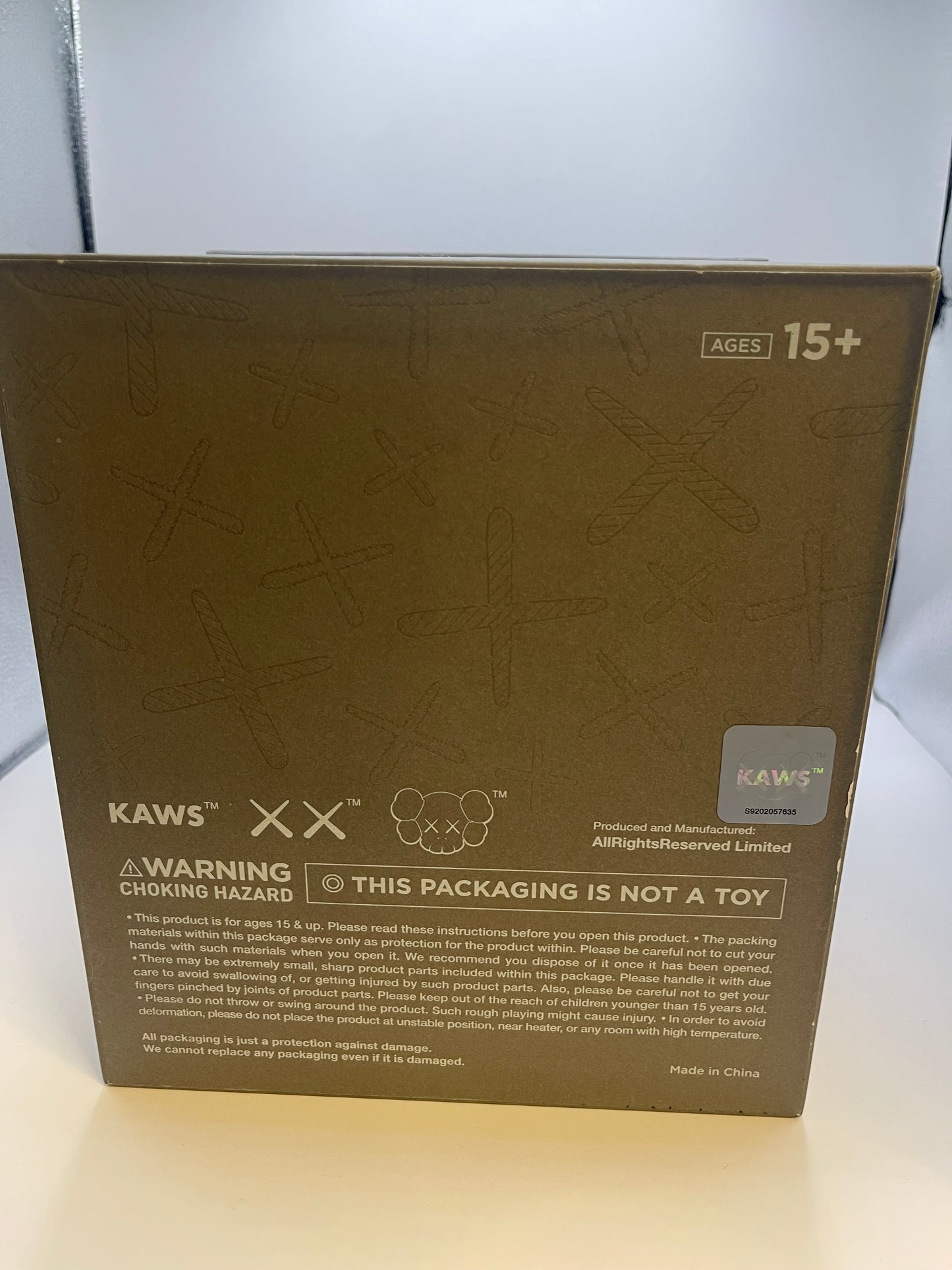 Kaws Separated Open Edition Grey