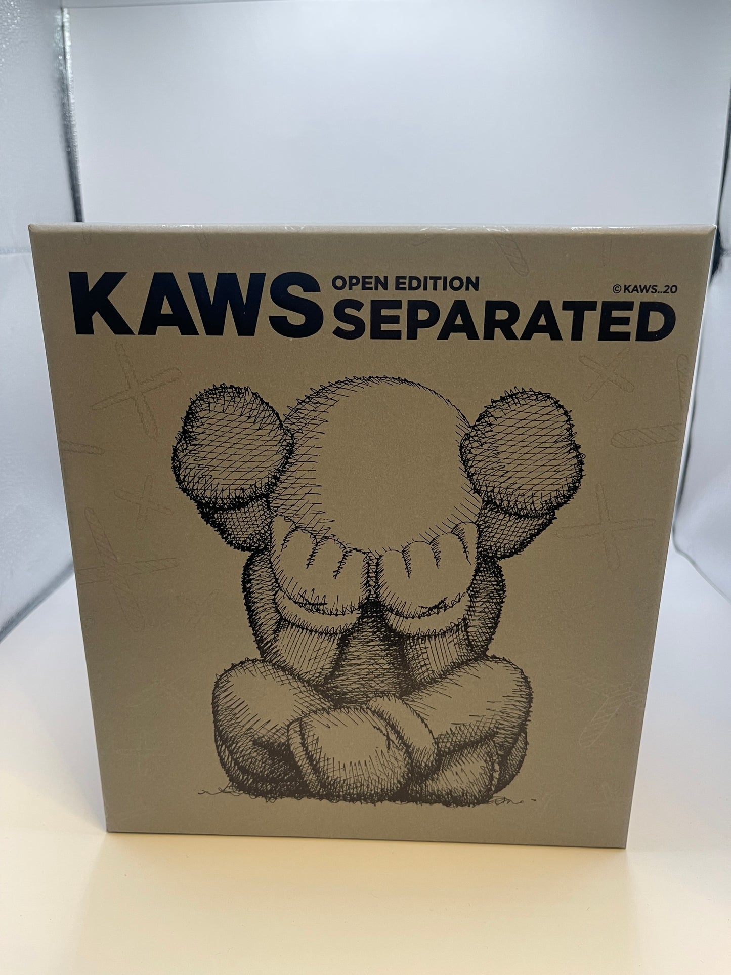 Kaws Separated Open Edition Grey