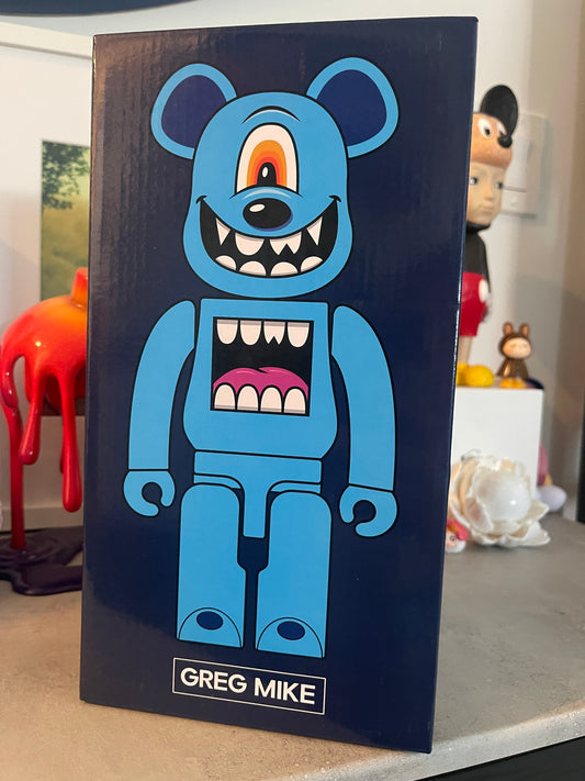 Bearbrick Greg Mike 400% Designercon Exclusive