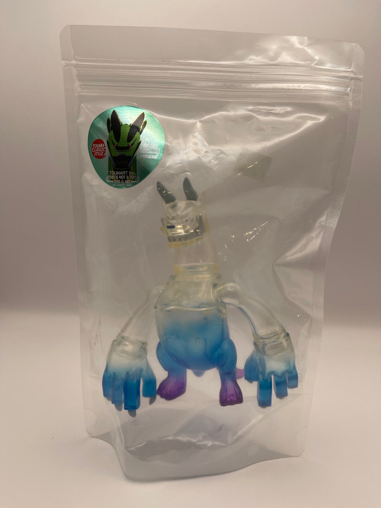 Touma Hound Dragon Sofubi Kashmir Sapphire Color