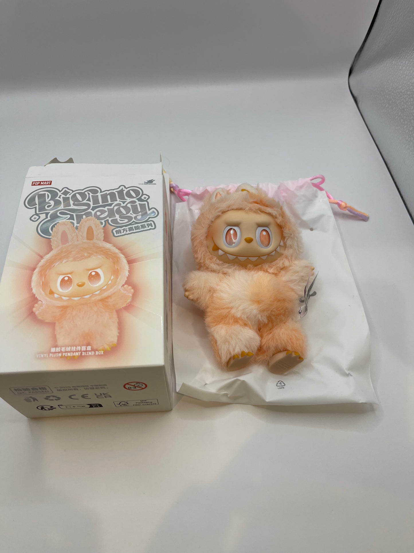 Big Into Energy Labubu Vinyl Plush Pendant