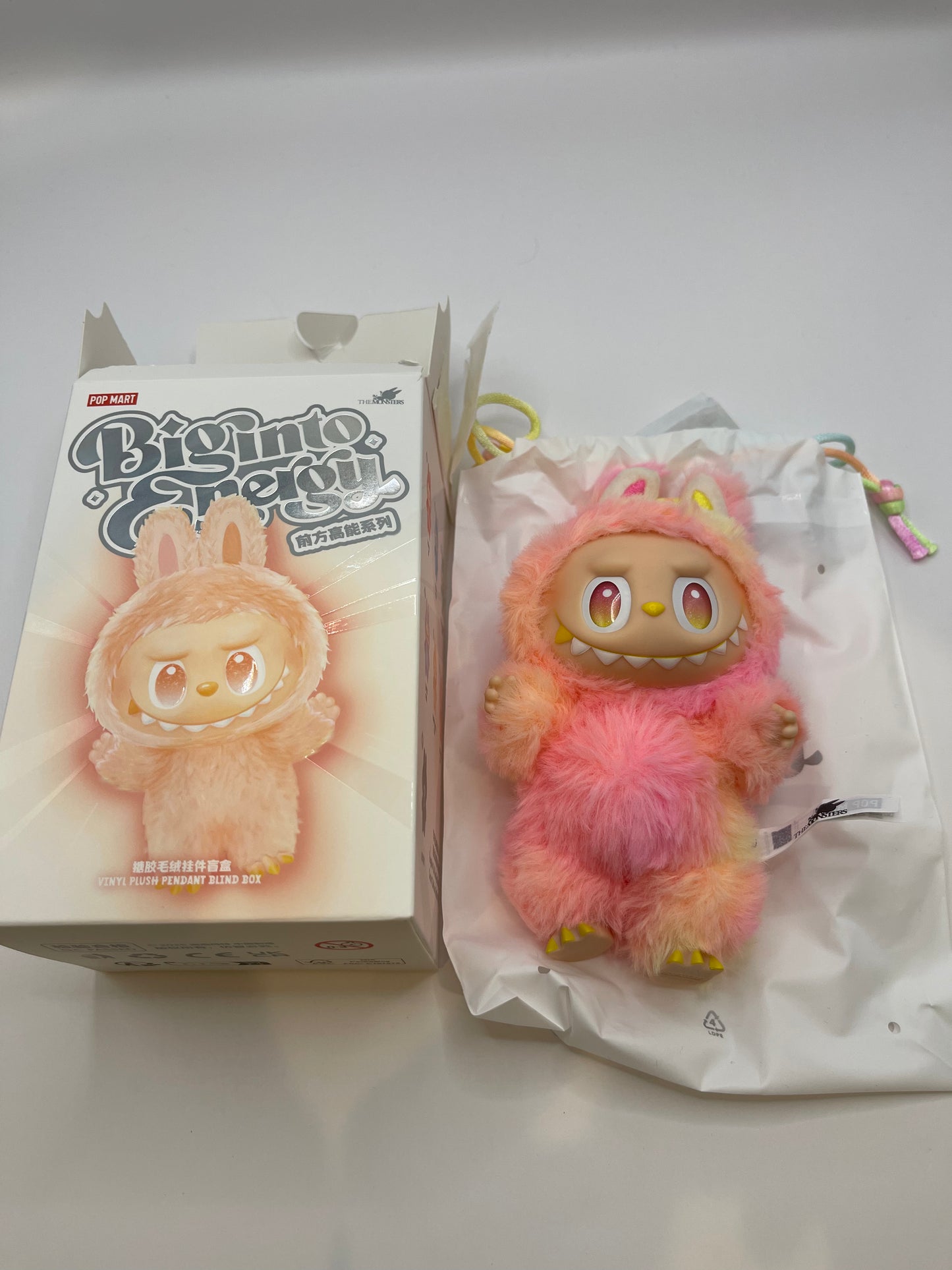 Big Into Energy Labubu Vinyl Plush Pendant